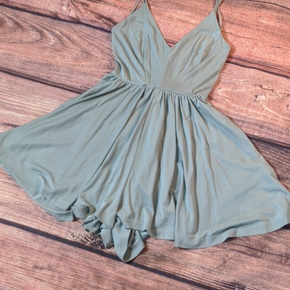 Silence and noise blue romper low back - Picture 2 of 8